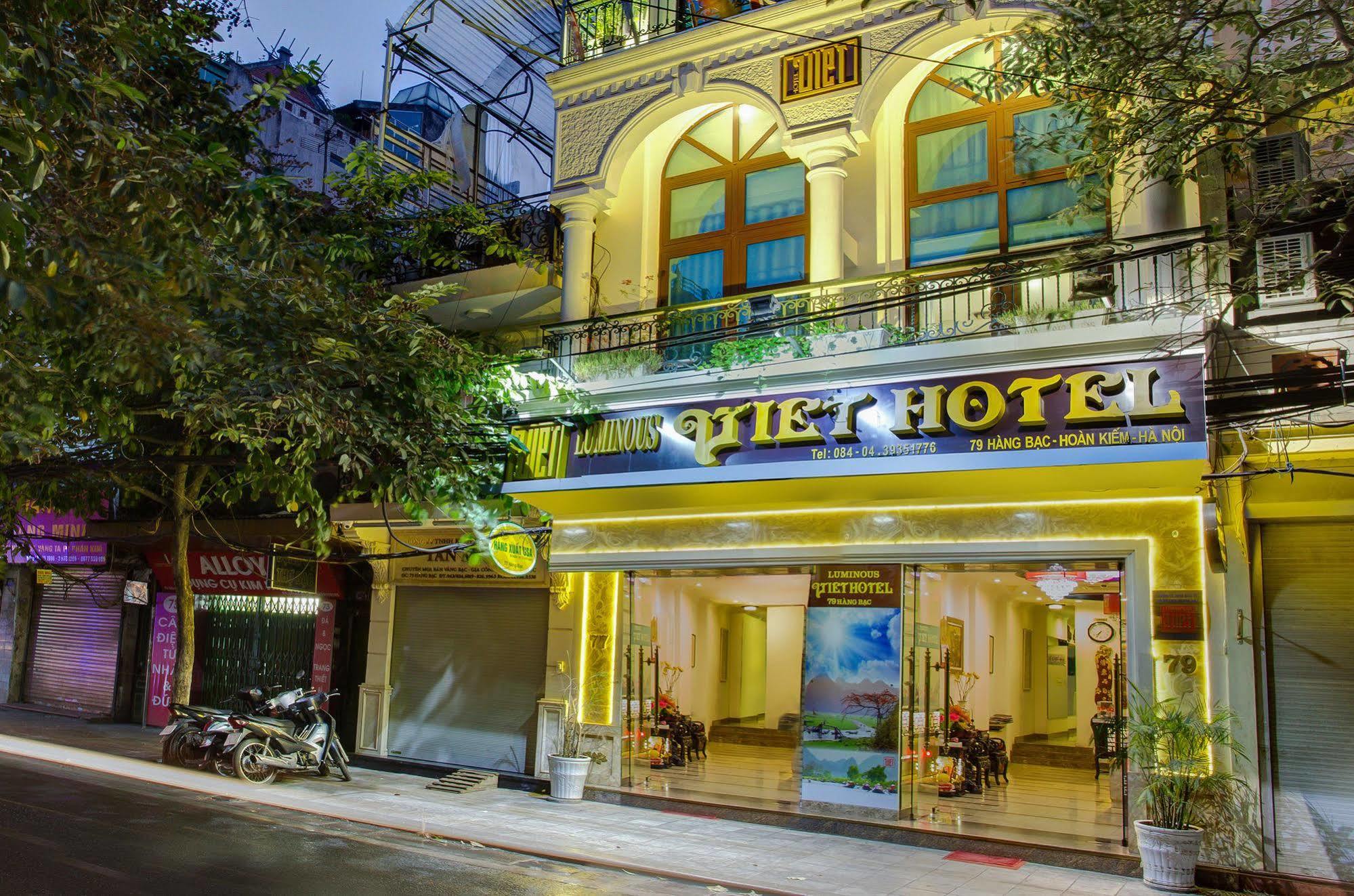 Luminous Viet Hotel Hanói Exterior foto